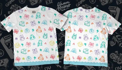 Футболки с полной запечаткой: animal crossing doom (4)